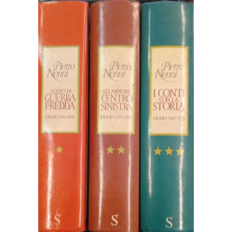 I conti con la storia. Gli anni del centro sinistra. Tempo di guerra fredda (3 volumi)