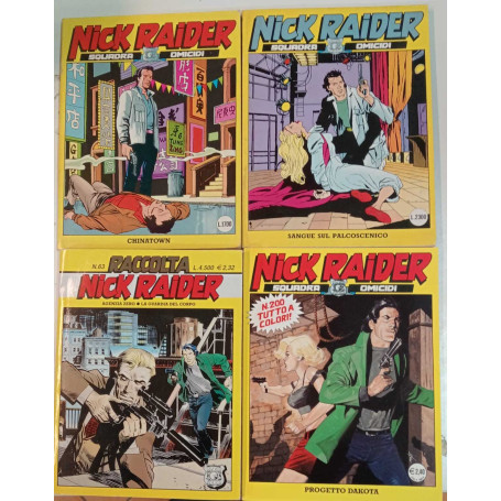 Nick Raider albi n. 4 56","63 200.