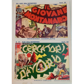 Gli albi dell'intrepido dal n. 1 al n. 20.