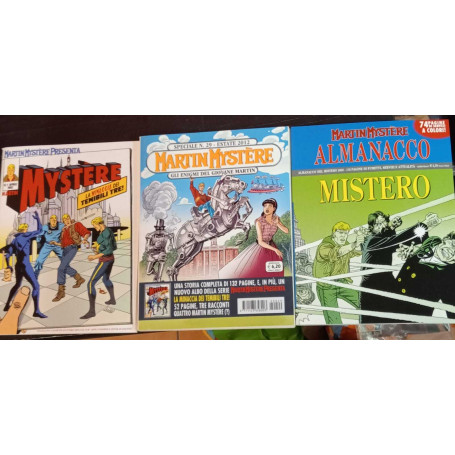 Martin Mystere albo n. 29 con allegato e almanacco del mistero 2008.