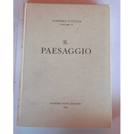 Il paesaggio. Volume VII