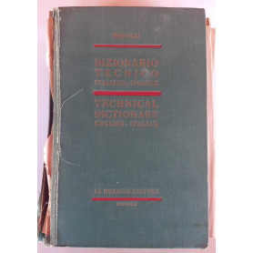 Dizionario tecnico italiano-inglese