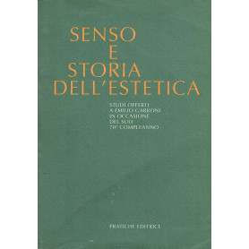 Senso e storia dell'estetica.