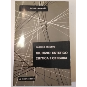 Giudizio estetico. Critica e censura.