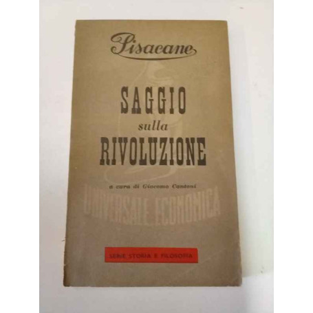Saggio sullla rivoluzione