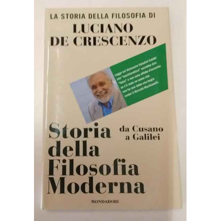 Storia della Filosofia Moderna da Cusano a Galilei.