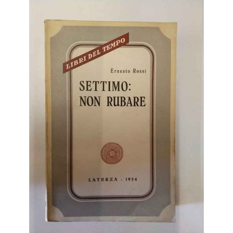 Settimo: non rubare