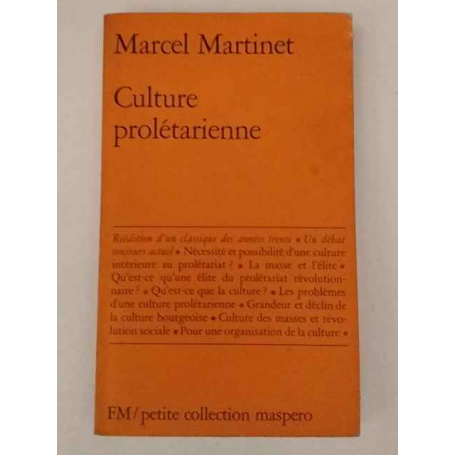 Culture prolétarienne