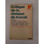Critique de la division du travail