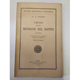 Lezioni sulla missione del dotto (1794)