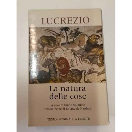 La natura delle cose. Testo originale a fronte.