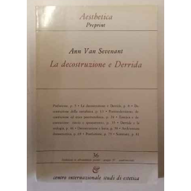 Aesthica preprint n.36. La decostruzione e Derrida.
