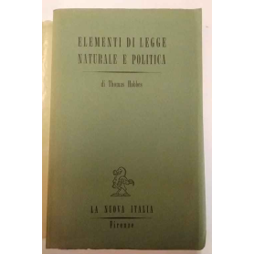 Elementi di legge naturale e politica