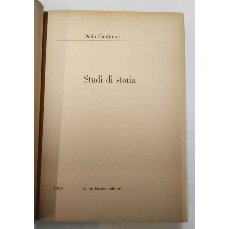 Studi di storia