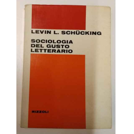 Sociologia Del Gusto Letterario