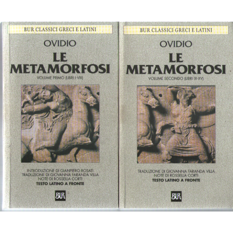 Le metamorfosi 2 voll.