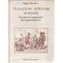 Tradizioni Popolari Romane. Usi costumi e pregiudizi.