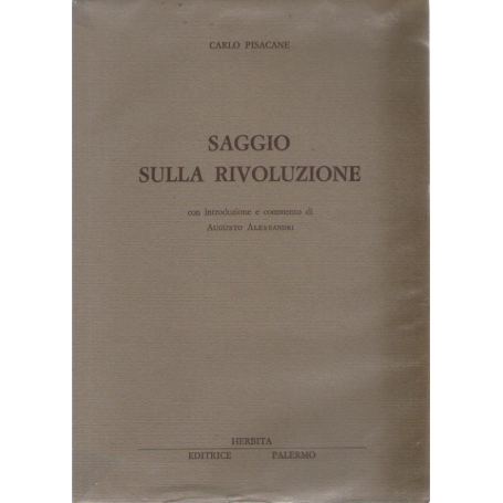 Saggio sulla rivoluzione.