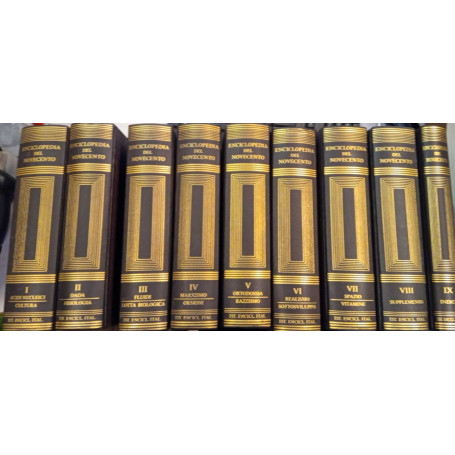 Enciclopedia del novecento (9 volumi)