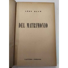 Del matrimonio