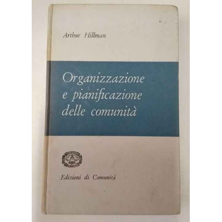 Organizzazione e pianificazione delle comunità