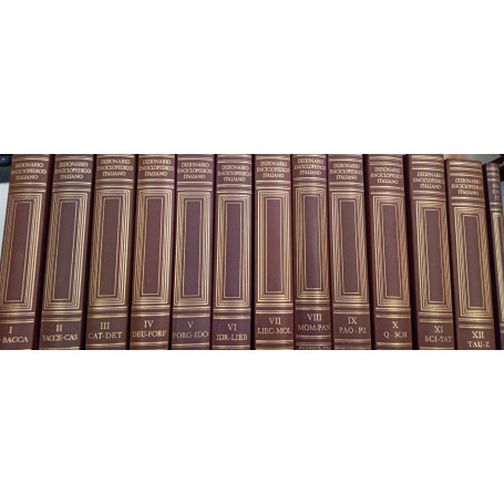 Dizionario enciclopedico italiano (12+1 supplemento)