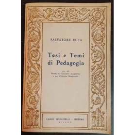 Tesi e temi di Pedagogia