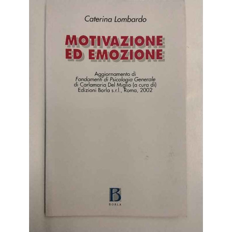 Motivazione ed emozione