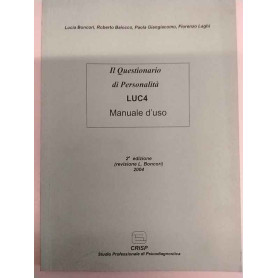 Il questionario di personalità LUC4. Manuale d'uso.