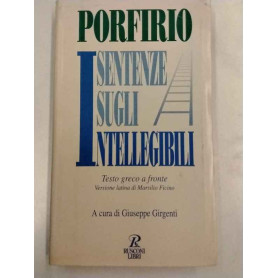 Sentenze sugli intellegibili. Testo greco a fronte.