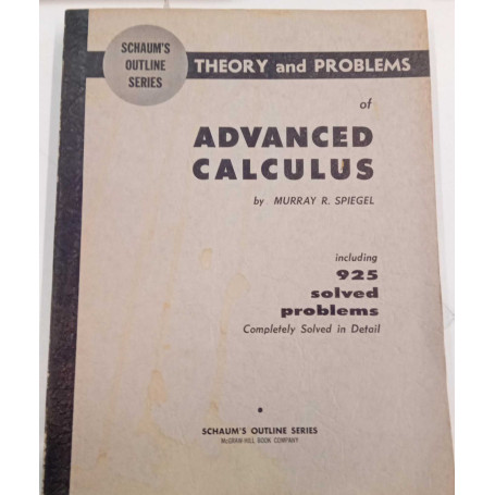 Schaum'S Outline Series Of Theory And Problems Of Advanced Calculus