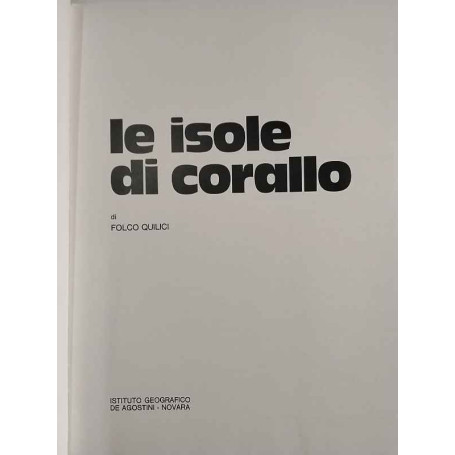 Le isole di corallo