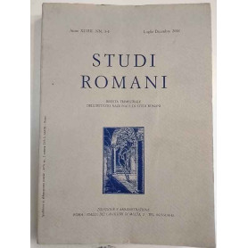 Studi romani. Rivista trimestrale. Anno XLVIII nn. 3-4.