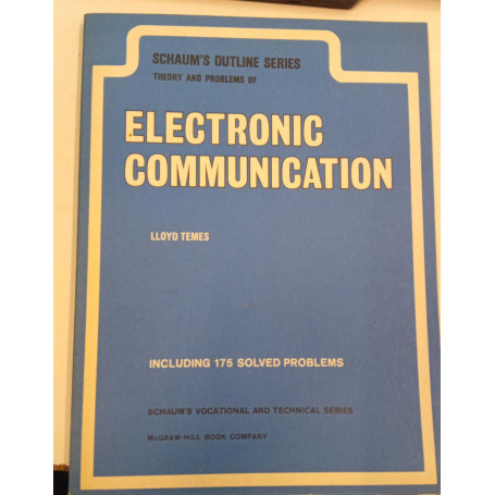 Schaum's outline of theory and problems of electronic communication