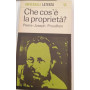 Che cos'è la proprietà?
