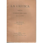 La critica. Rivista di letteratura