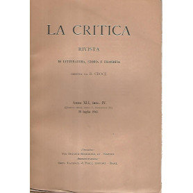 La critica rivista di letteratura
