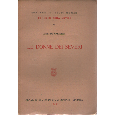 Le donne dei Severi.