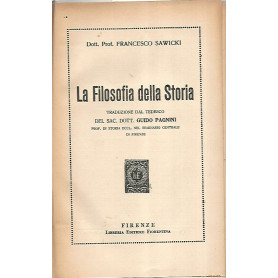 La filosofia della storia