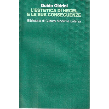 L'estetica di Hegel e le sue conseguenze