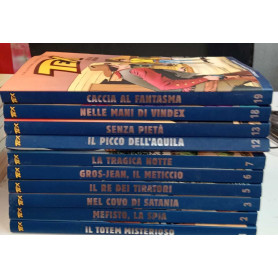 Tex collezione storica a colori n. 10 albi. Numerazione in descrizione.