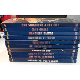 Tex collezione storica a colori n. 10 albi. Numerazione in descrizione.