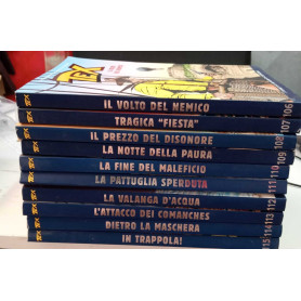 Tex collezione storica a colori n. 10 albi. Numerazione in descrizione.