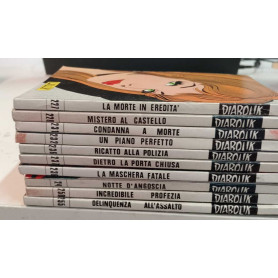 Diabolik. Lotto n. 10 albi. Numerazione in descrizione.