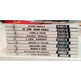 Diabolik. Lotto n. 10 albi. Numerazione in descrizione.
