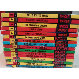 Diabolik. Lotto n. 16 albi. Numerazione in descrizione.