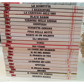 Tutto tex. Albi dal n. 76 al n. 99.