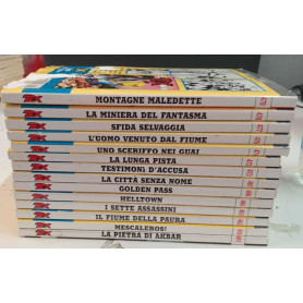 Tutto tex. n. 14 albi. Numerazione in descrizione.