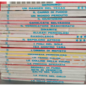 Tex. Lotto albi n. 24 dal n. 255 al n. 285.