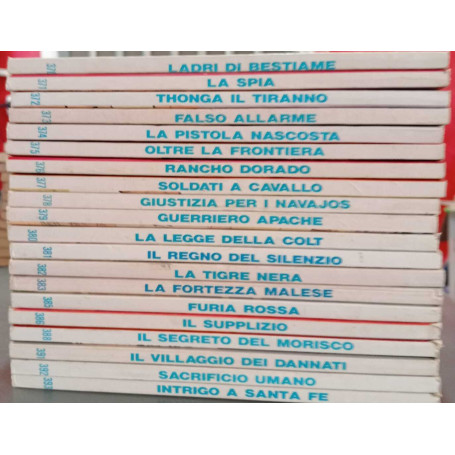 Tex. Lotto albi n. 20 dal n. 370 al n. 393.